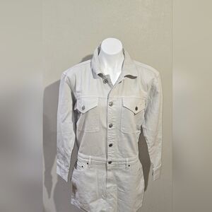 NWT Abercrombie & Fitch Denim Shirt Dress Women's Size Medium